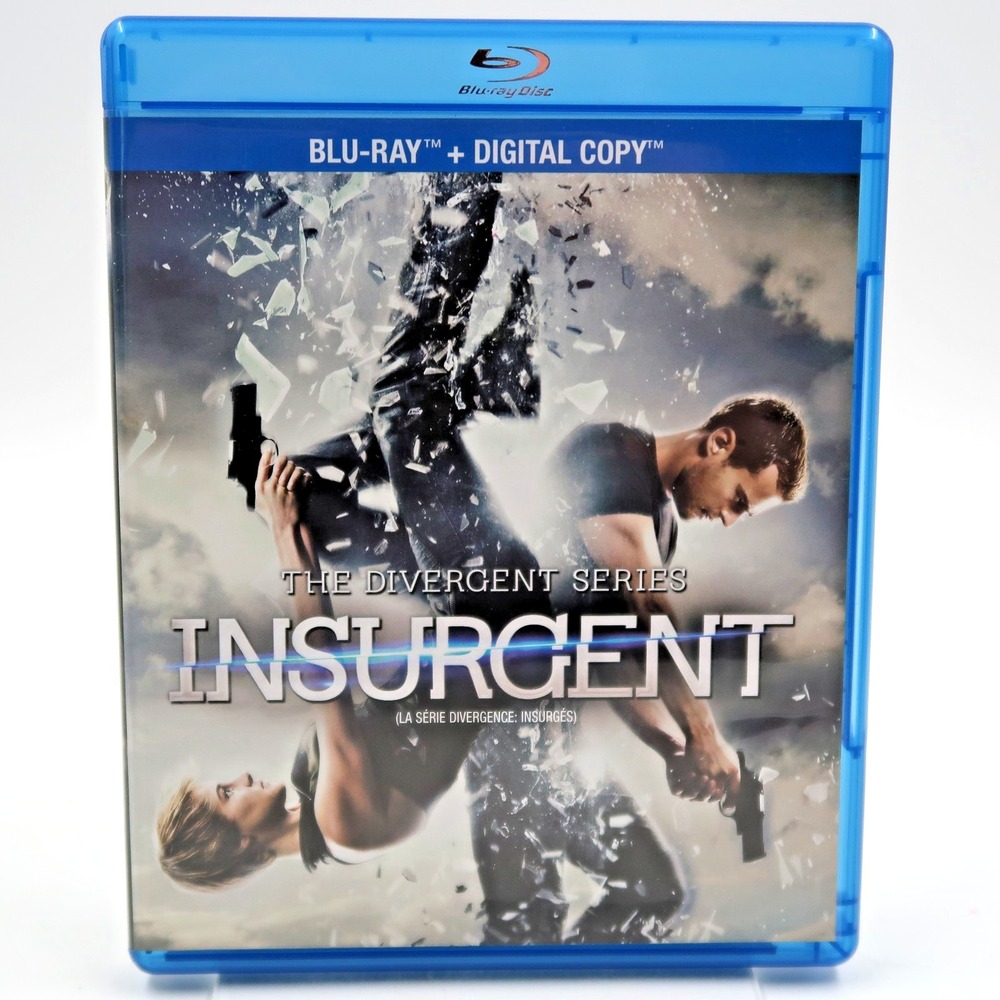 The Divergent Series Insurgent Blu-ray 2015 Action Sci-Fi Movie PG E-ONE